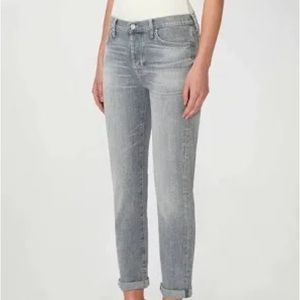 7 For All Mankind Slimmy jeans, gray, size 31, mid/high rise